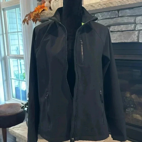 Under Armour Storm lightweight fleece lined jacket/coat, pockets,thumb holes-M - Picture 4 of 15